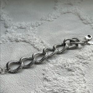 Chico’s Silver Chain Link Bracelet